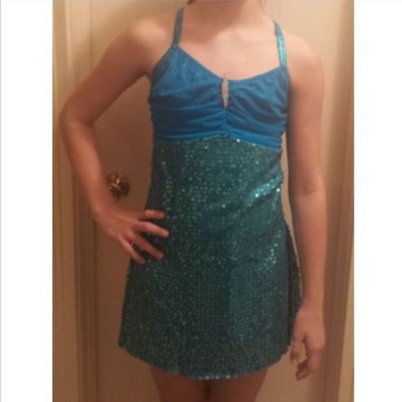A Wish Come True Costumes A Wish Come True Turquoise Dance Costume